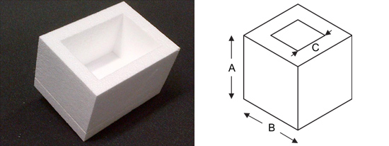 Polystyrene Box Diagram