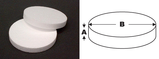 Polystyrene Disc Pad Diagram
