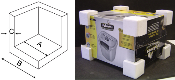 Standard Sized Polystyrene Corner Protectors